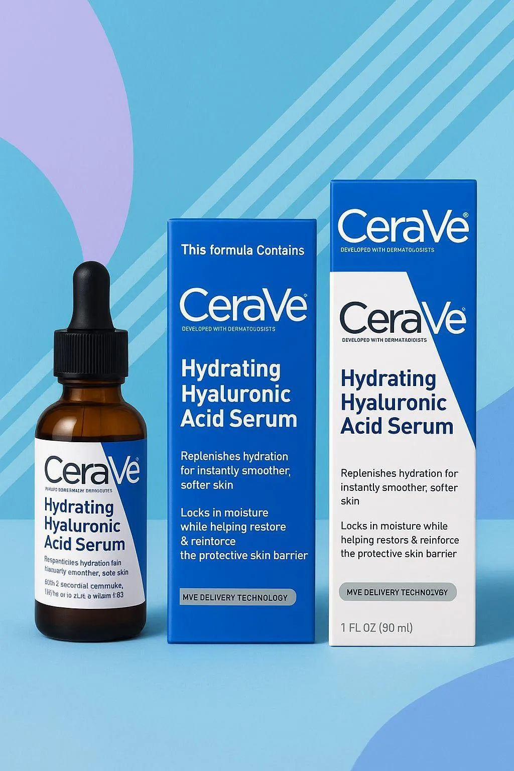 CeraVe Hyaluronic Acid Serum 90ml for Dry Skin